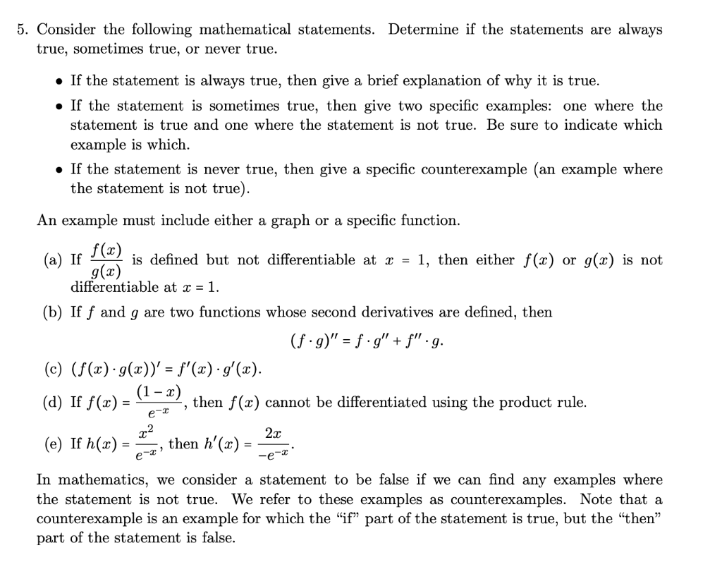 solved-5-consider-the-following-mathematical-statements-chegg