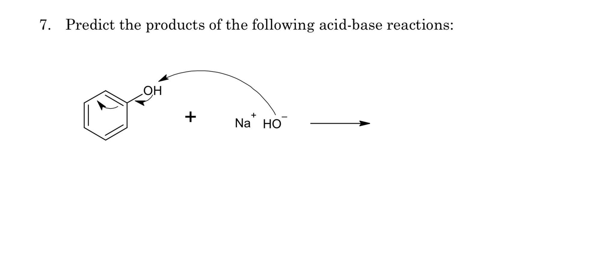 Solved 7 Predict The Products Of The Following Acid Base 6868