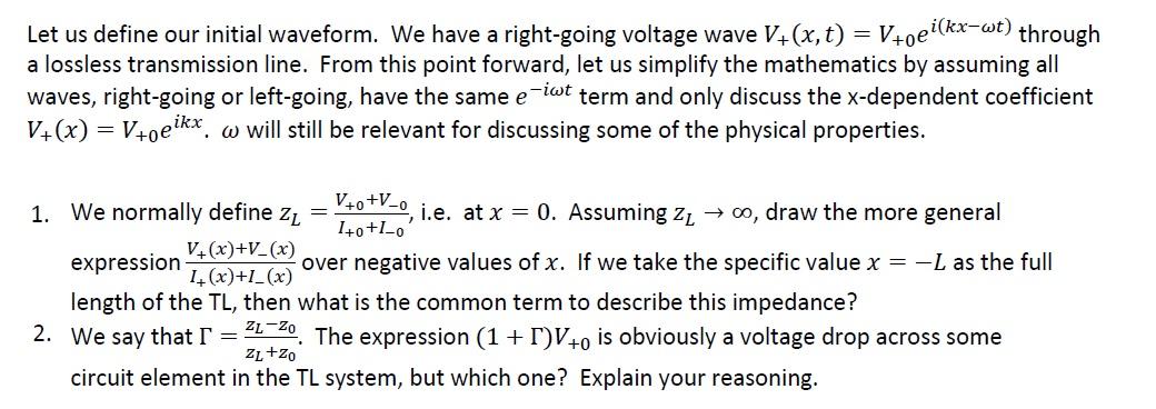 Solved Let Us Define Our Initial Waveform We Have A Righ Chegg Com