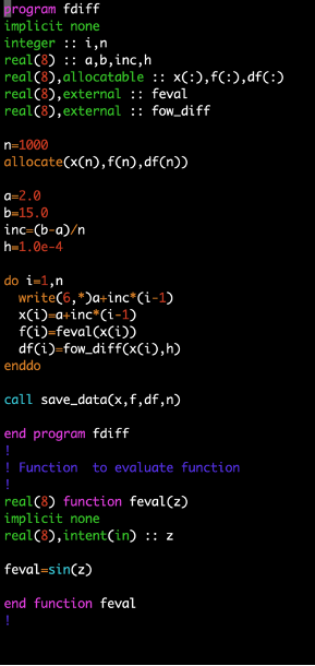 Hello attached here is an existing fortran code. I | Chegg.com