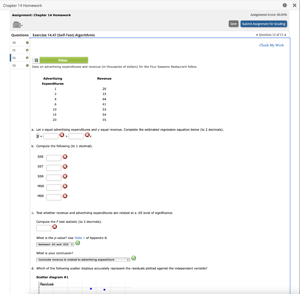 assignment matching exercise 14.05