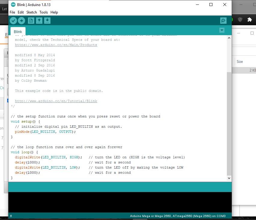 Solved 5.Modify the example code to output the signal on | Chegg.com