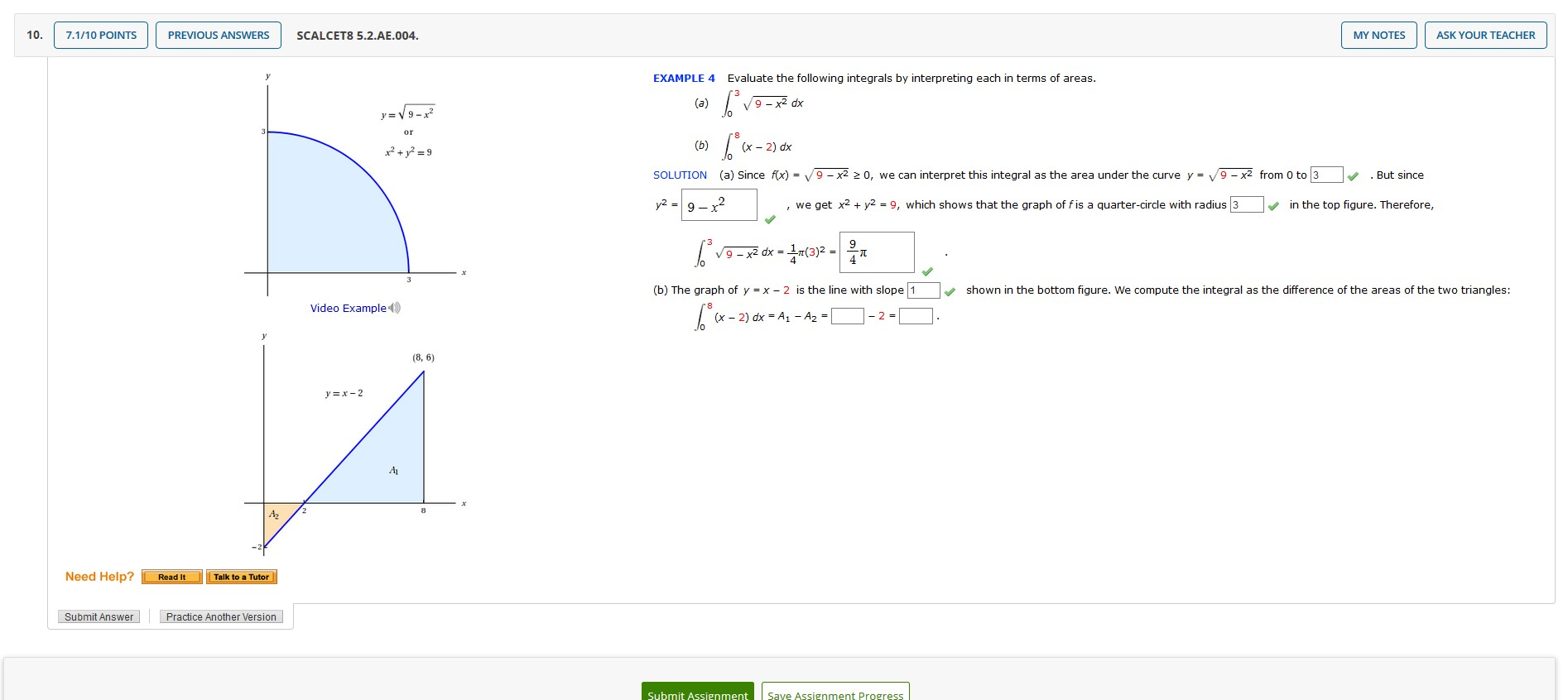 Solved 10 7 1 10 Points Previous Answers Scalcet8 5 2 Ae Chegg Com