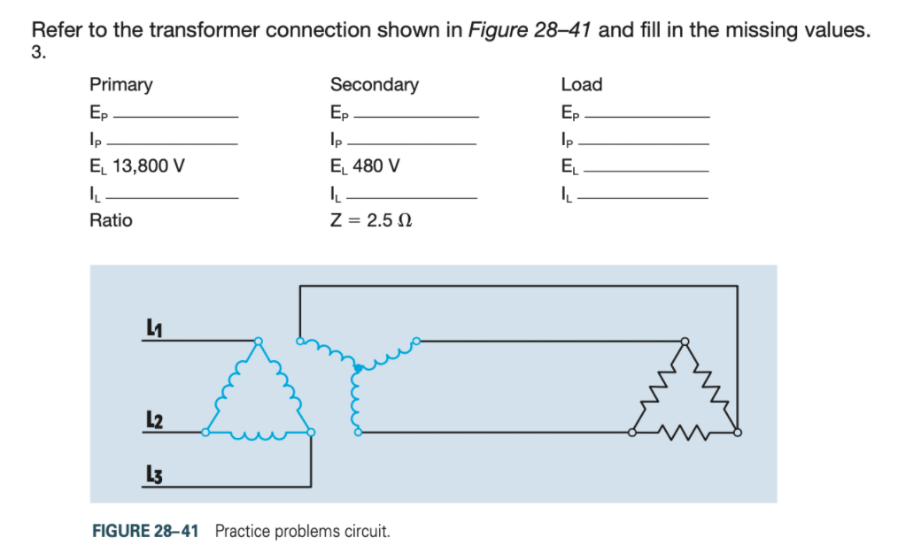 Solved Refer To The Transformer Connection Shown In Figure | Chegg.com