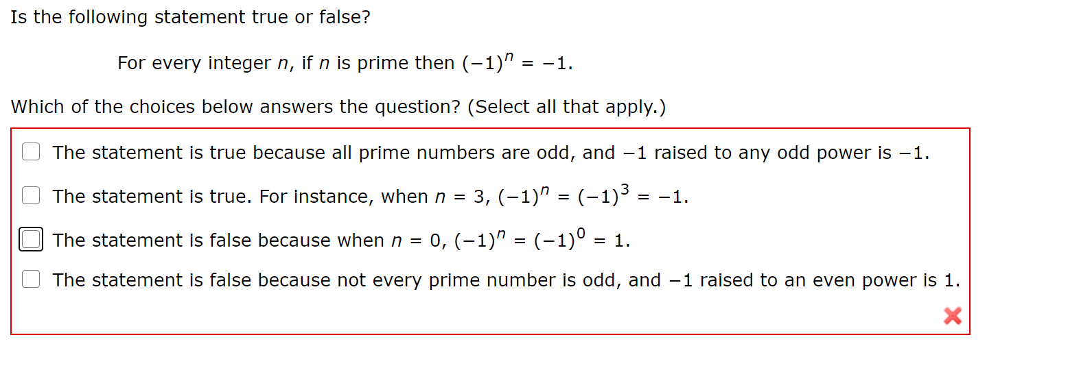 solved-is-the-following-statement-true-or-false-for-every-chegg