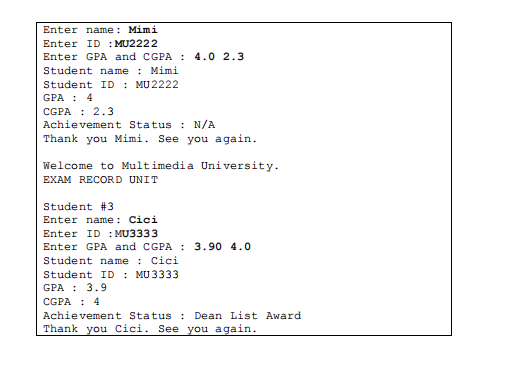 Solved Write a complete program using the information given | Chegg.com