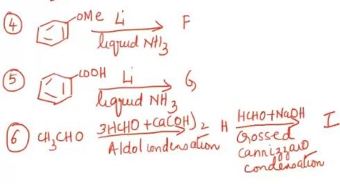 Solved 4 F ( UT come li liqrud Nitz -LooH 4 liquid NH3 6 CH₂ | Chegg.com