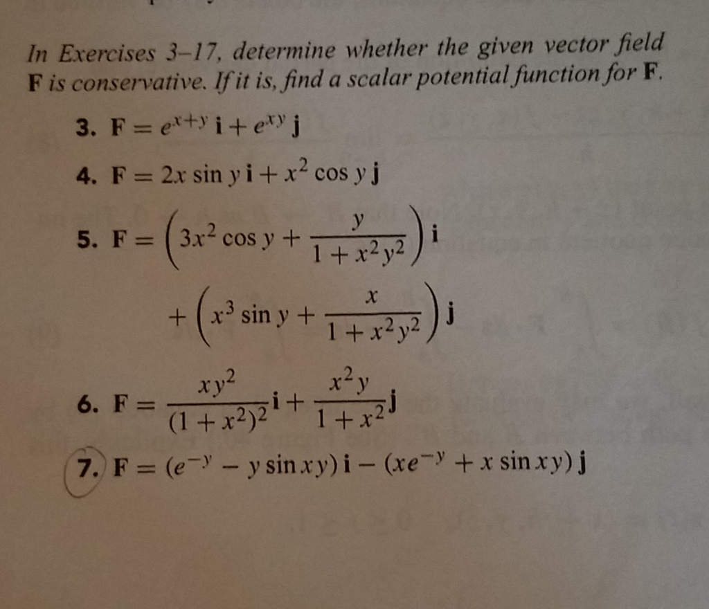 Solved In Exercises 3-17, determine whether the given vector | Chegg.com
