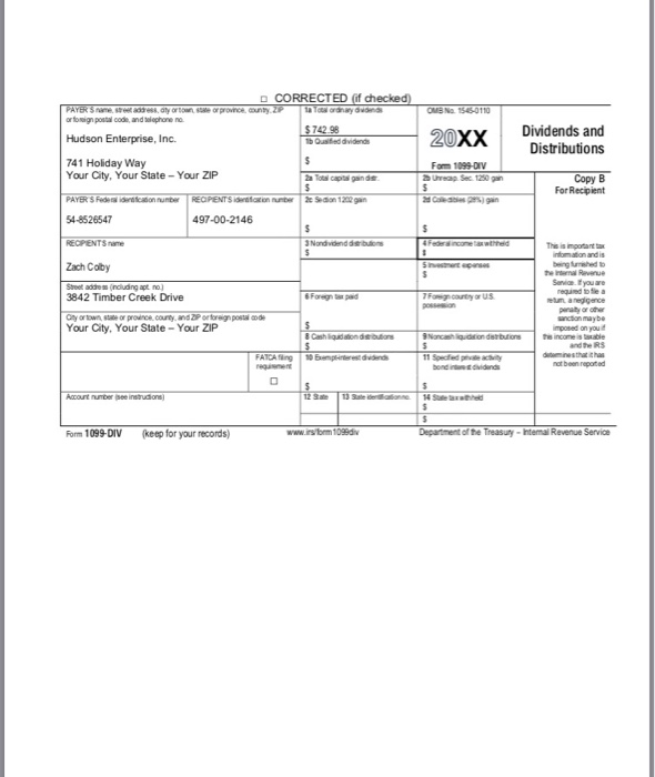 Solved 1. Fred prepared his own tax return last year. This | Chegg.com