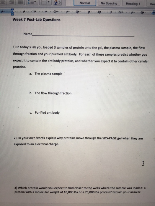 Solved Hello There, I'm confused with this post lab | Chegg.com