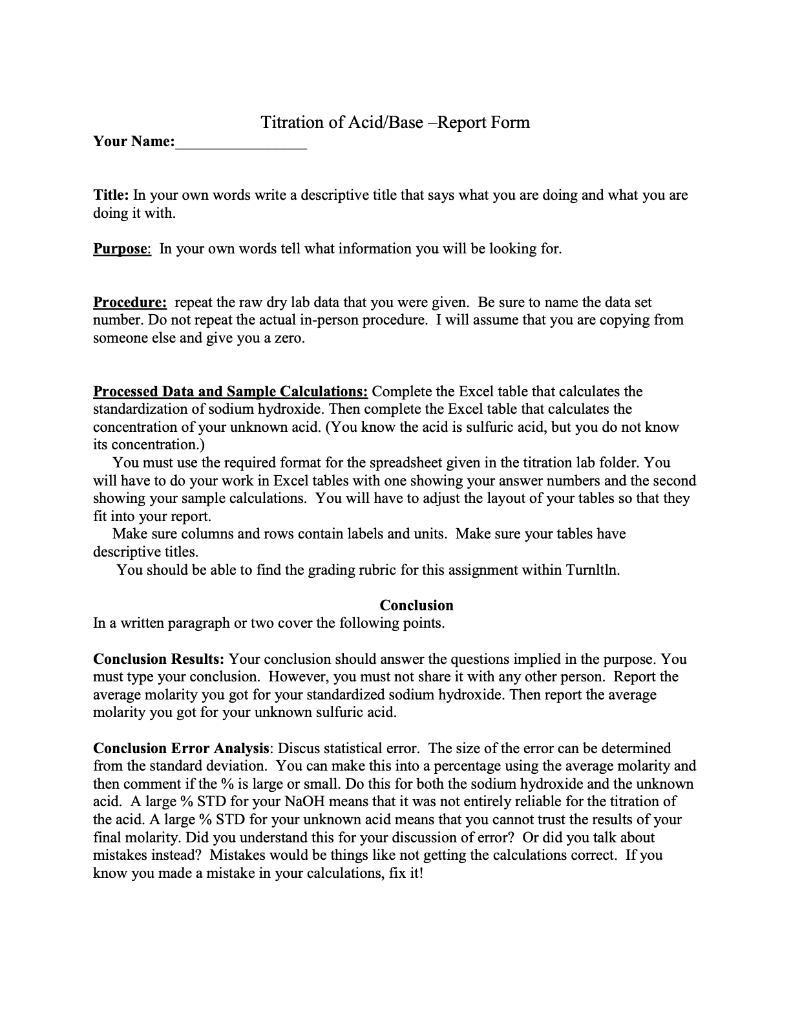 solved-titration-of-acid-base-report-form-your-name-title-chegg