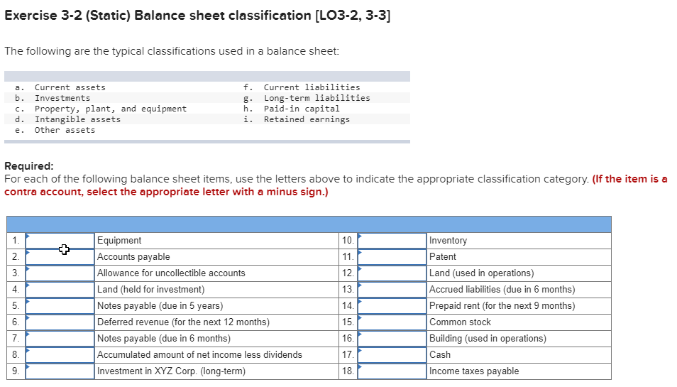 Another Term For Fixed Assets As A Balance Sheet Classification Might Be