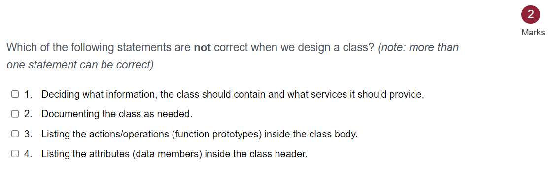 Solved Which of the following statements are not correct | Chegg.com