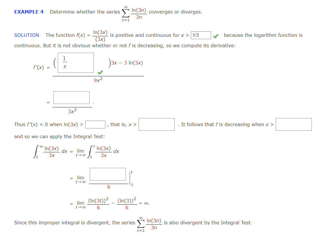 solved-example-4-determine-whether-the-series-n-1-3nln-3n-chegg