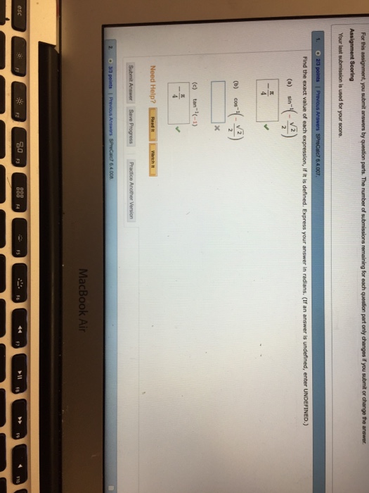 Solved Find the exact value of each expression, if it is | Chegg.com