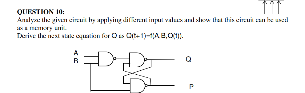 Solved QUESTION 10: Analyze the given circuit by applying | Chegg.com