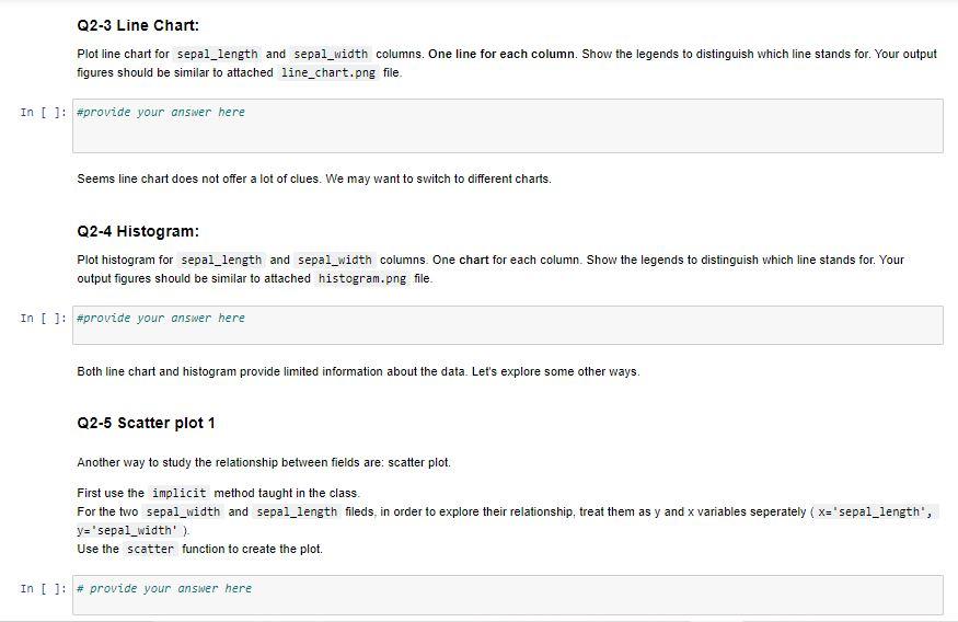Solved In [ ]: import matplotlib.pyplot as plt import numpy | Chegg.com