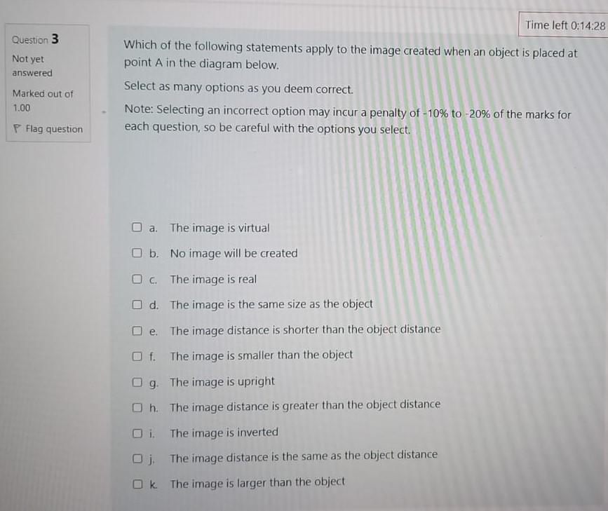 Solved Time left 0:07:06 Question 2 Answer saved Marked out | Chegg.com