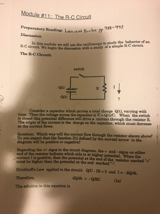 Solved Question: Which way will the current flow through the | Chegg.com