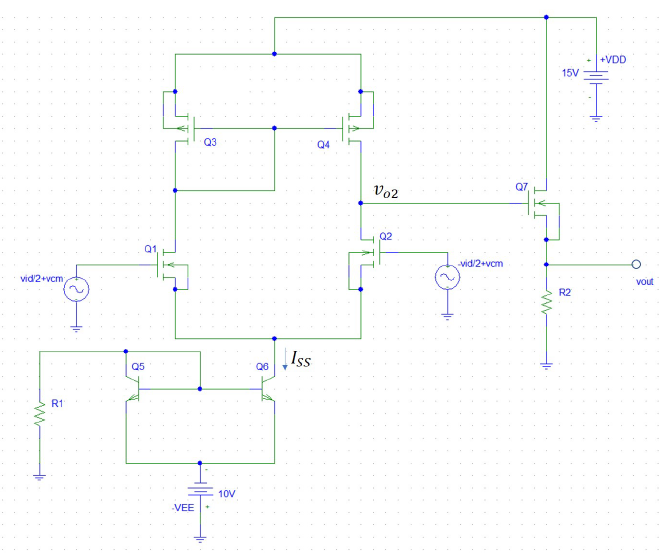 common mode voltage differential signal