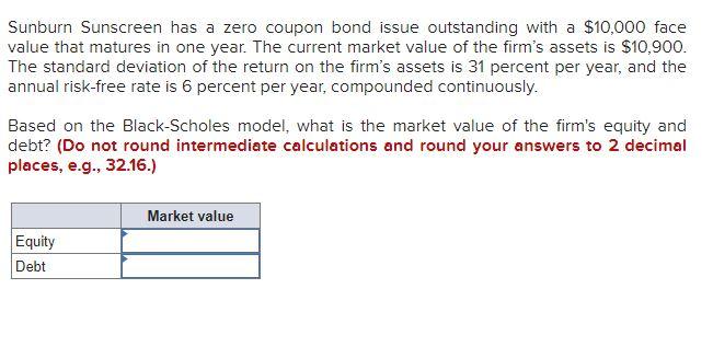 solved-sunburn-sunscreen-has-a-zero-coupon-bond-issue-chegg