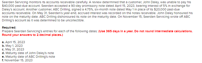 Solved Record acceptance of a 5%, 90-day note.Record | Chegg.com