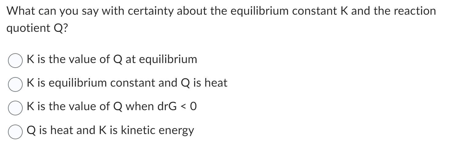 What can you say with certainty about the equilibrium | Chegg.com