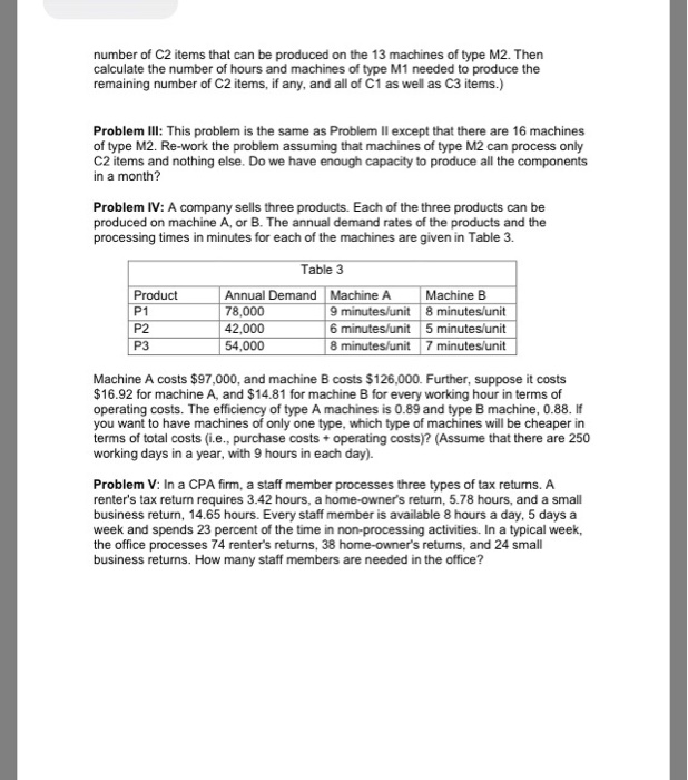 Solved Homework #3 Instructions: Use MS Excel to produce the | Chegg.com