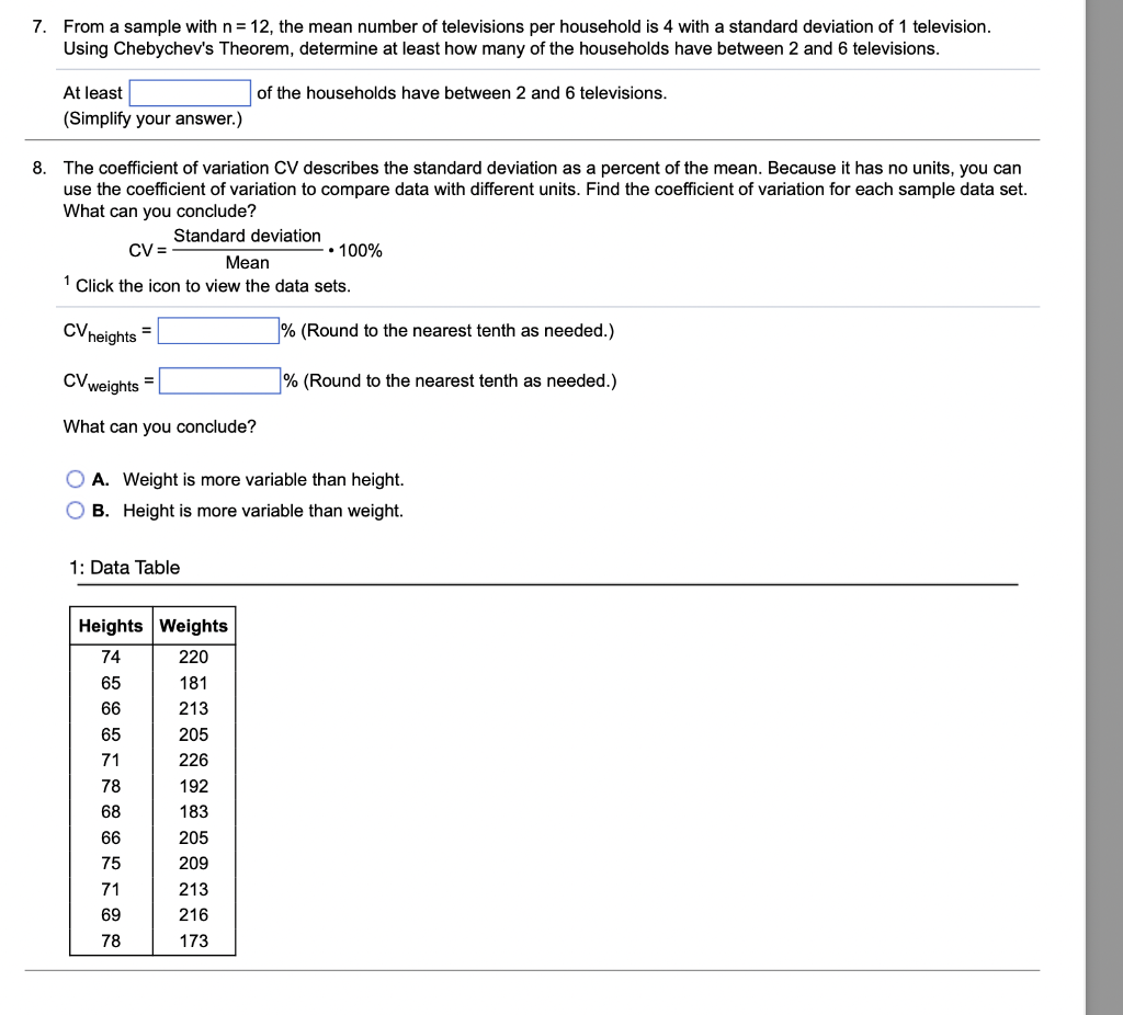 Solved From a sample with n=12, the mean number of | Chegg.com