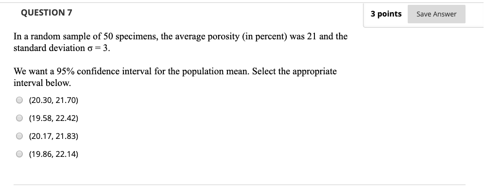 Solved QUESTION 7 3 points Save Answer In a random sample of | Chegg.com
