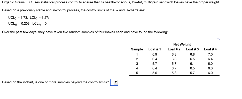 Solved b) Based on the R-chart, is one or more samples | Chegg.com