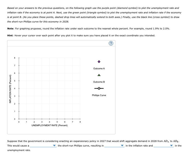 Solved 1. Aggregate demand, aggregate supply, and the | Chegg.com