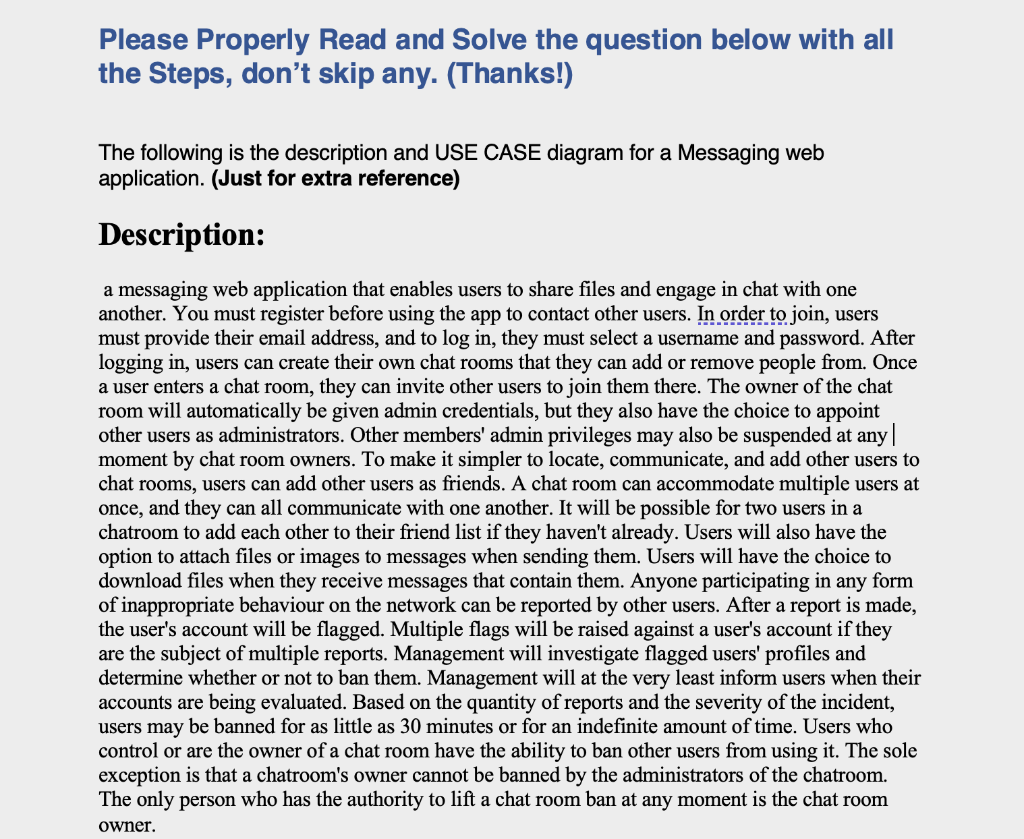Solved Please Properly Read and Solve the question below | Chegg.com