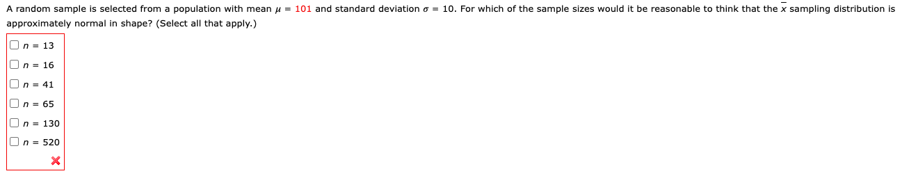 Solved approximately normal in shape? (Select all that | Chegg.com
