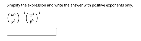 Solved Simplify the expression and write the answer with | Chegg.com