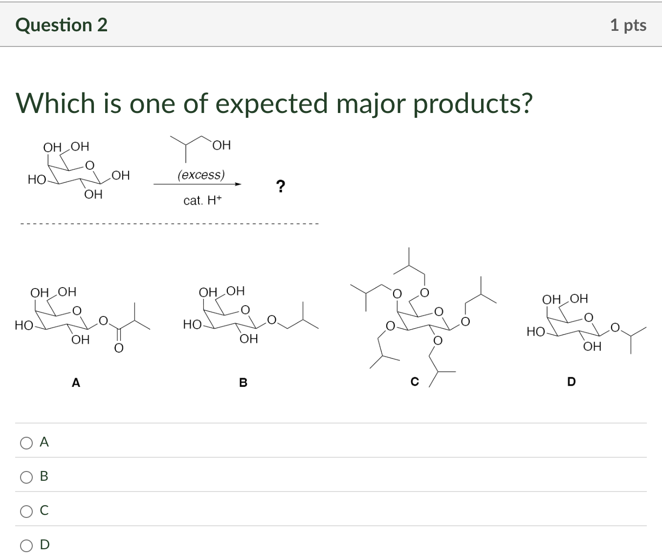 Solved Question 2Which is one of expected major | Chegg.com