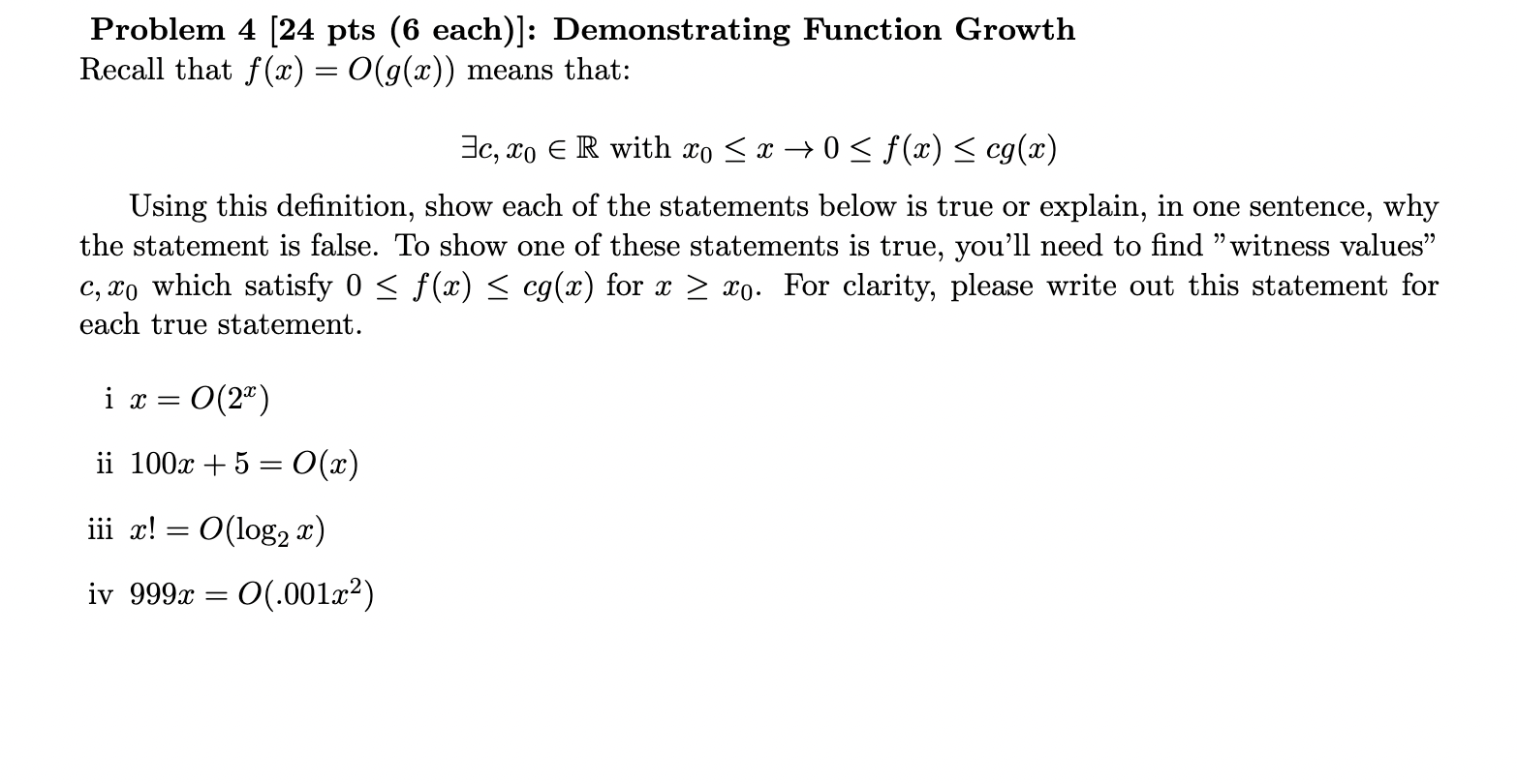 Solved Please answer all parts of problem 4. | Chegg.com
