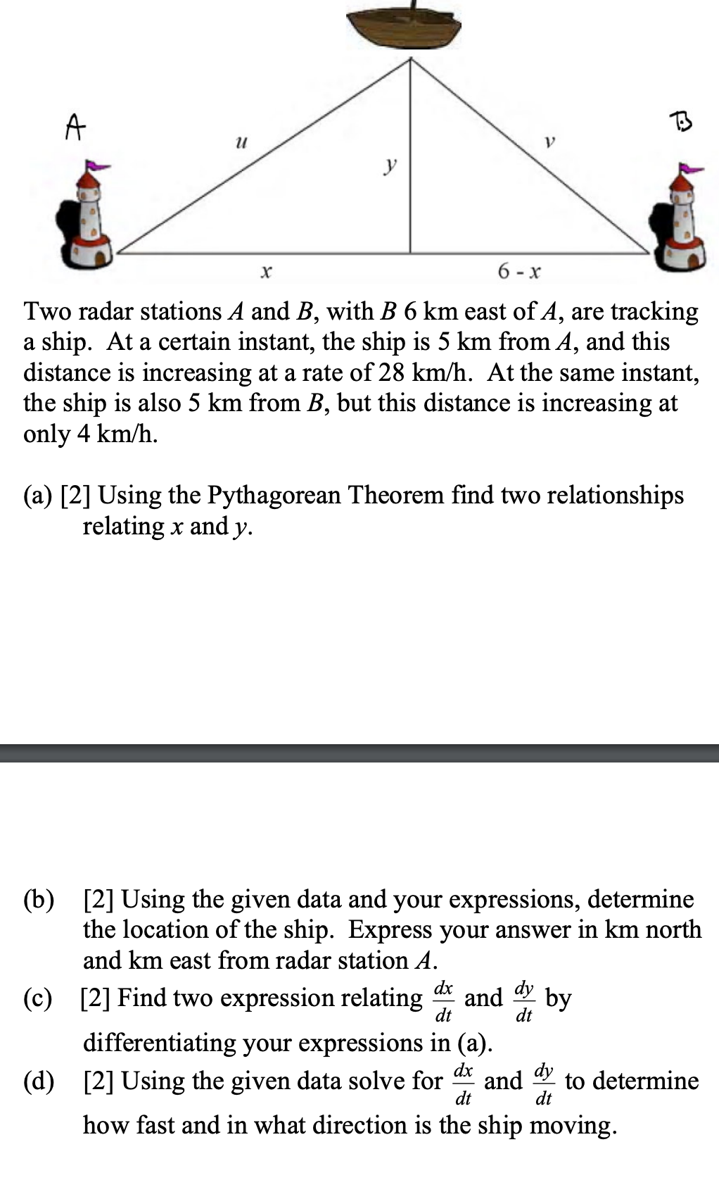 Solved Hello, please answer all 4 parts and show all steps. | Chegg.com