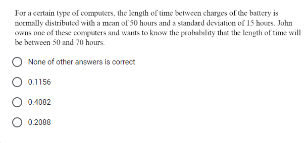Solved For a certain type of computers, the length of time | Chegg.com