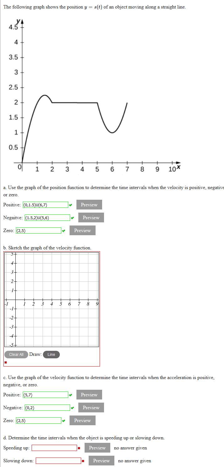 Solved How to Sketch the graph of the velocity function? and | Chegg.com