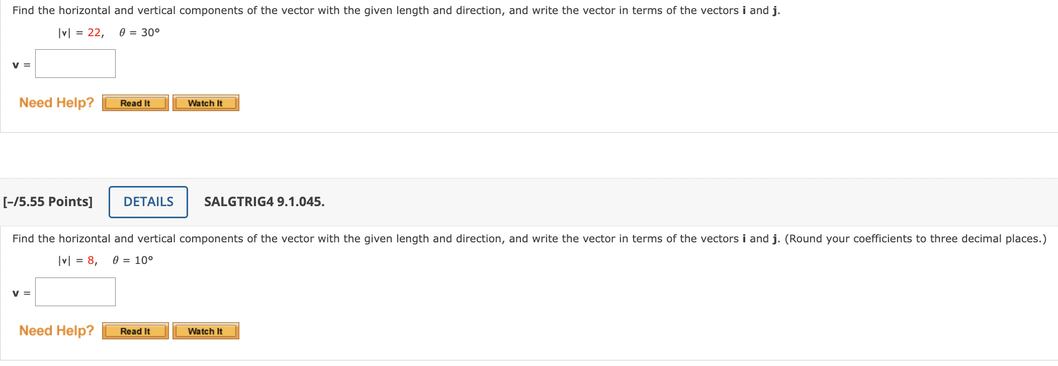 Solved Find the horizontal and vertical components of the | Chegg.com