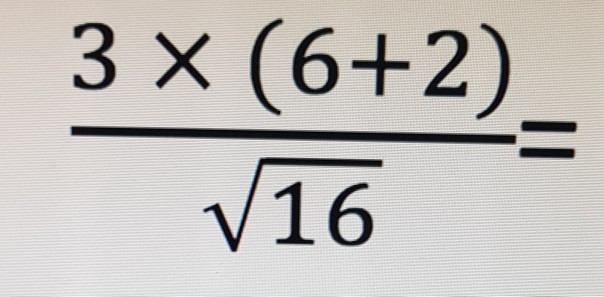 Solved 3 x (6+2) V16 | Chegg.com