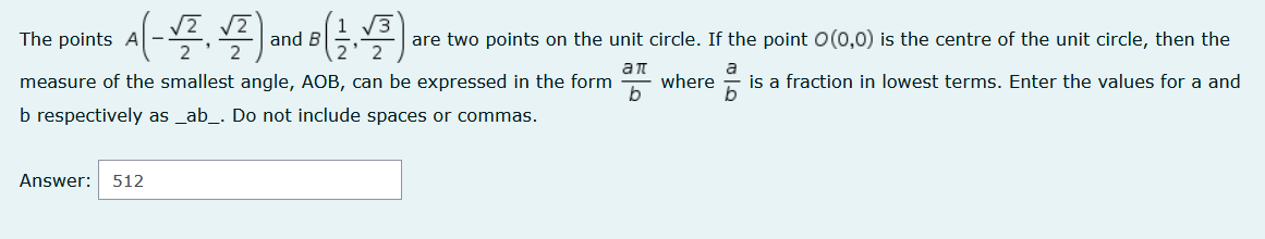 Solved The points A and B V3 are two points on the unit | Chegg.com
