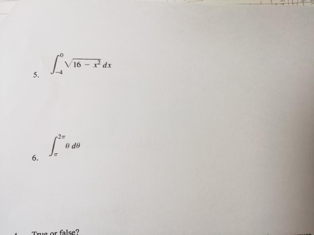 Solved use the graph of the integrand and areas to chegg