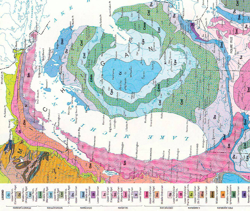 Solved Geologic maps show the distribution of rock units at | Chegg.com