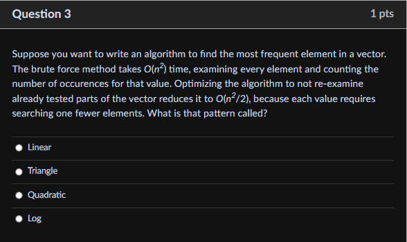 Solved Question 2 1 pts Suppose you are collecting | Chegg.com