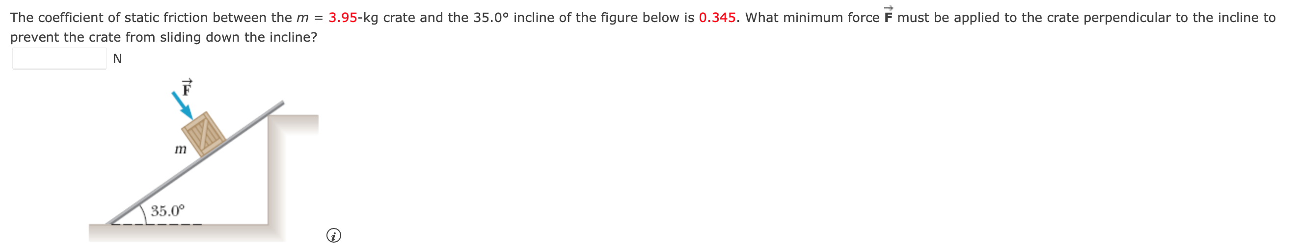 Solved The coefficient of static friction between the m = | Chegg.com