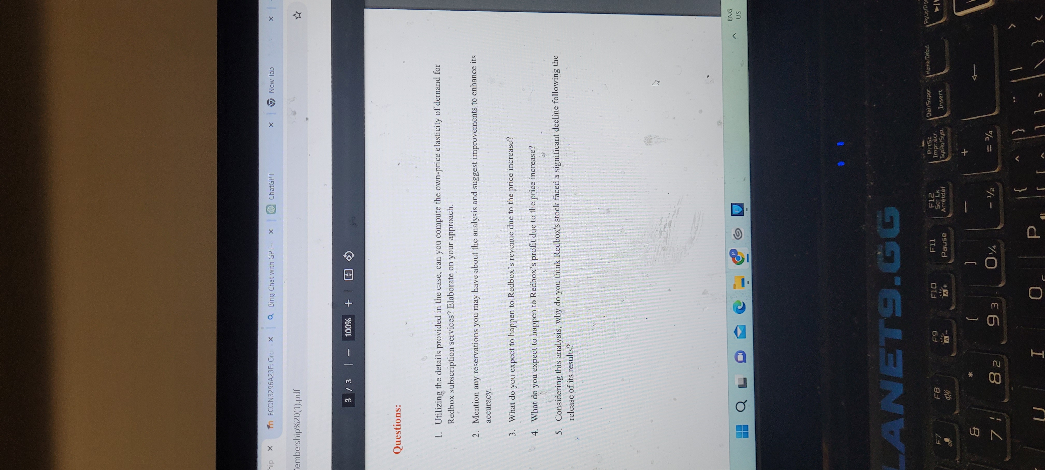 Solved In 2006, Redbox faced some membership challenges due