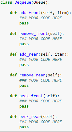 Solved Python Object-oriented Programming Question on | Chegg.com