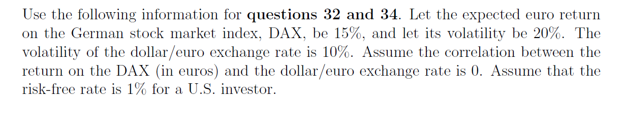 What Is The Volatility Standard Deviation Of Inv Chegg Com